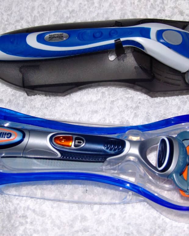 Wilkinson Sword Quattro Titanium Energy and Gillette Fusion Power