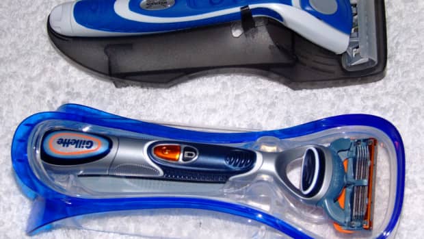 Wilkinson Sword Quattro Titanium Energy and Gillette Fusion Power