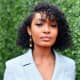 Yara Shahidi: Curly bob with bangs that's just below the chin.